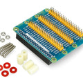 Raspberry PI 4/3/B+/2 GPIO Expansion Board E1 - blue