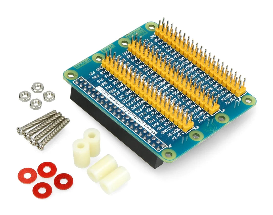 Raspberry PI 4/3/B+/2 GPIO Expansion Board E1 - blue