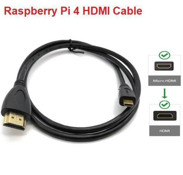 Raspberry Pi 4 Hdmi Cable