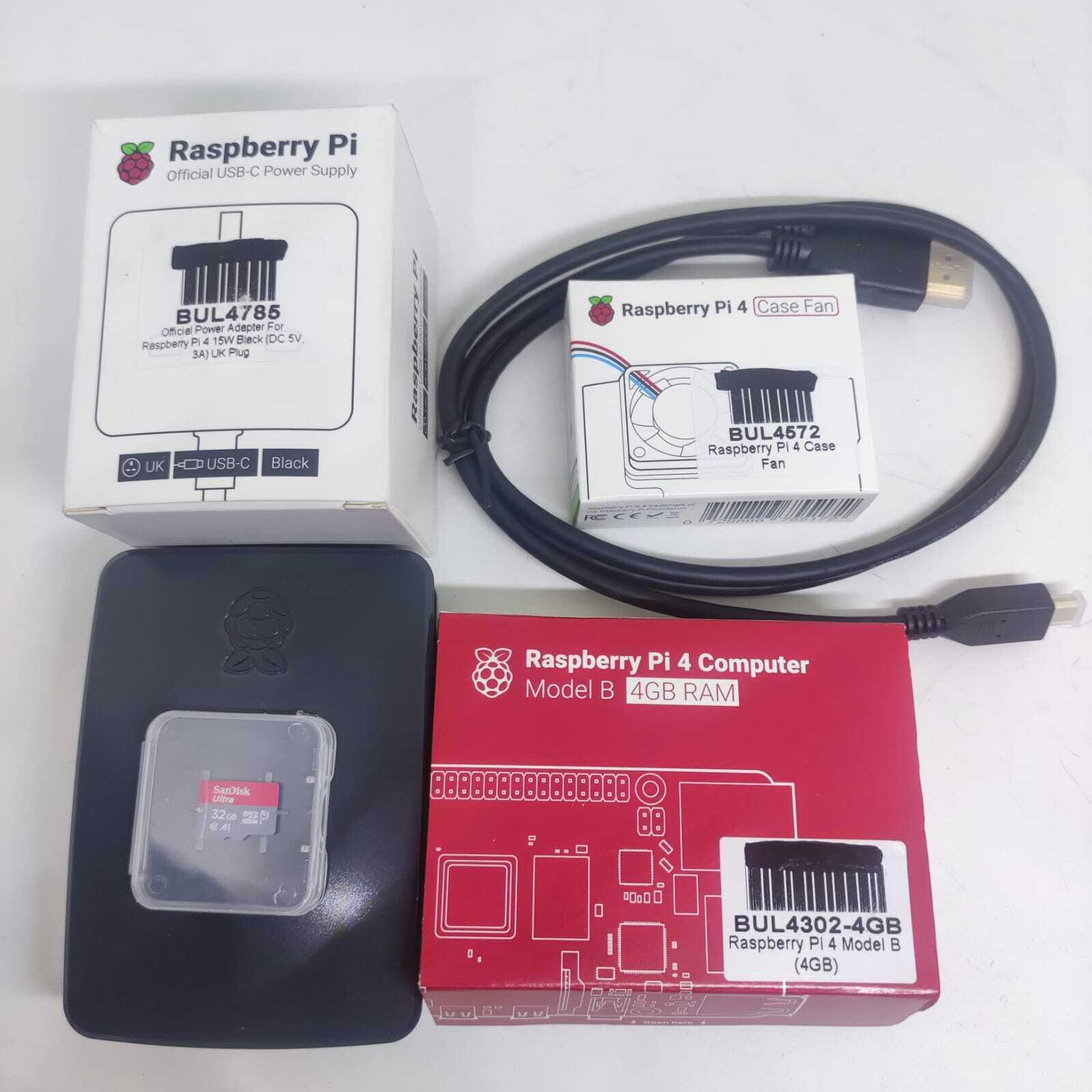 Raspberry Pi 4 4gb Ram Starter Kit