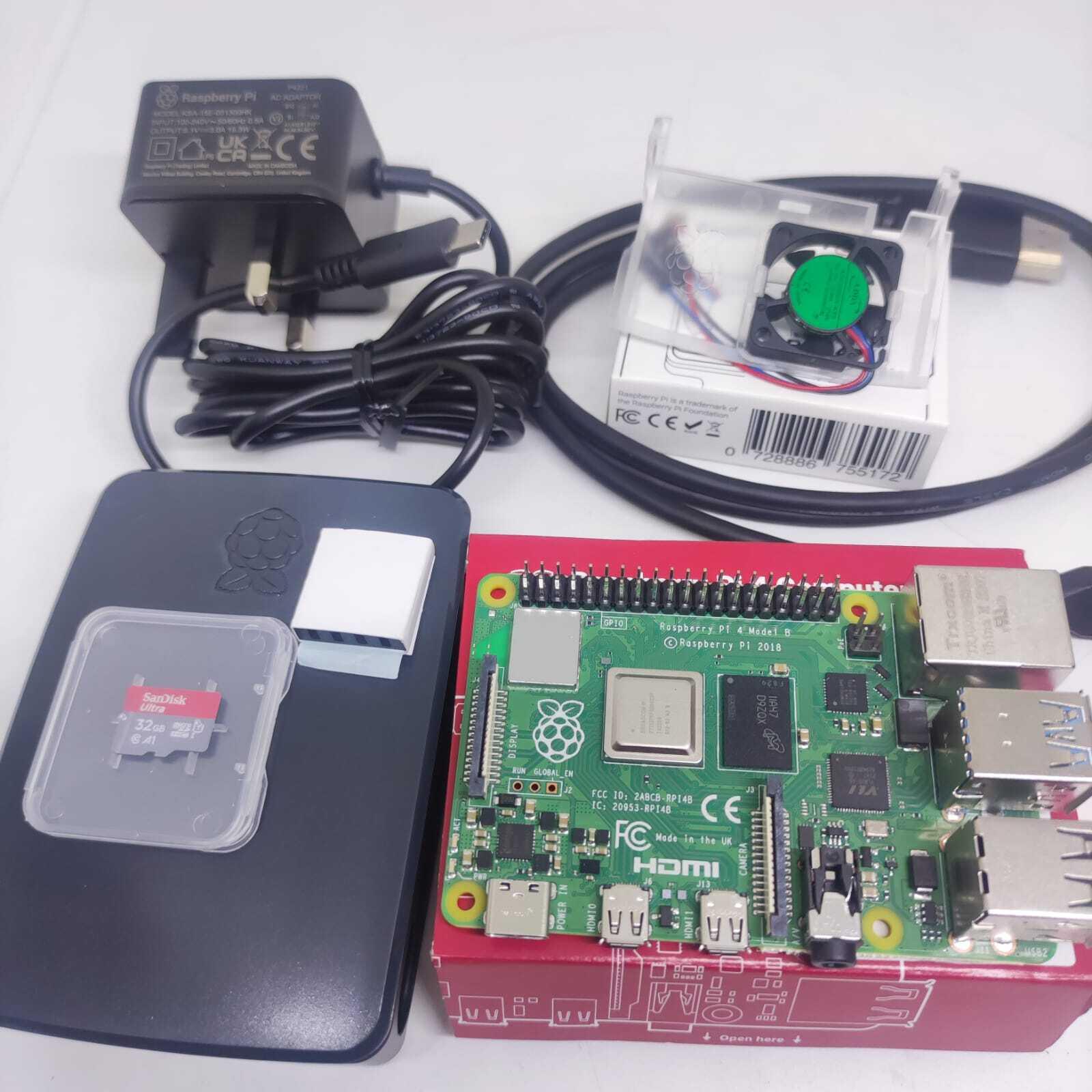 Raspberry Pi 4 4gb Ram Starter Kit