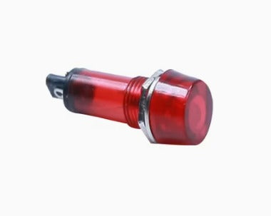 Red 12V DC LED Pilot Light with Resistor and Wire