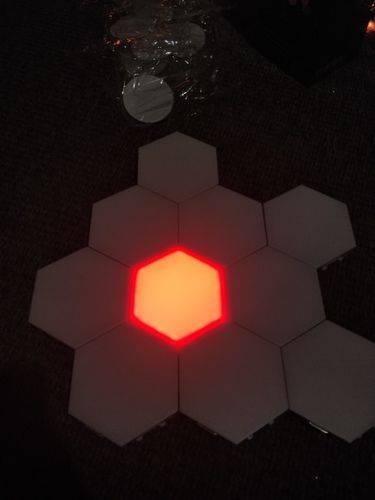 Red Touch Light Wall Mount Magnetic Modular (1pc)
