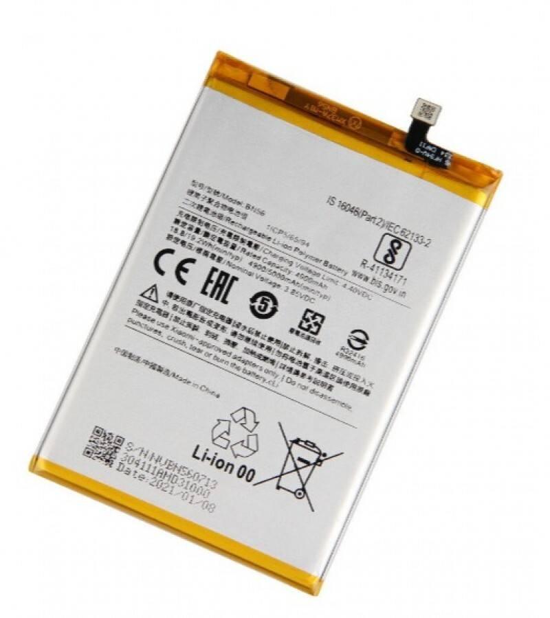 Original Xiaomi Redmi 9a 9c Poco M2 Pro Battery Replacement Bn56 Battery With 5000mah Capacity Silver