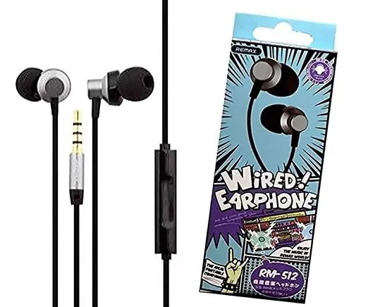Remax Metal Stereo Music Handfree Rm 512