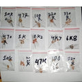 150pcs Resistor Pack Of 15 Values 10r,47r,100r,220r,330r,470r,1k,2.2k,4.7k,6.8k,10k,22k,47k,100k,220k