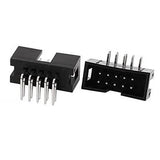 10 Pin 2.54mm Frc Male Right Angle Connector Ide Connector