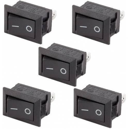 Kcd1 Spst Rocker Switch Mini Boat Switch 10a 125v 6a 250v Press Button Rocker Switch