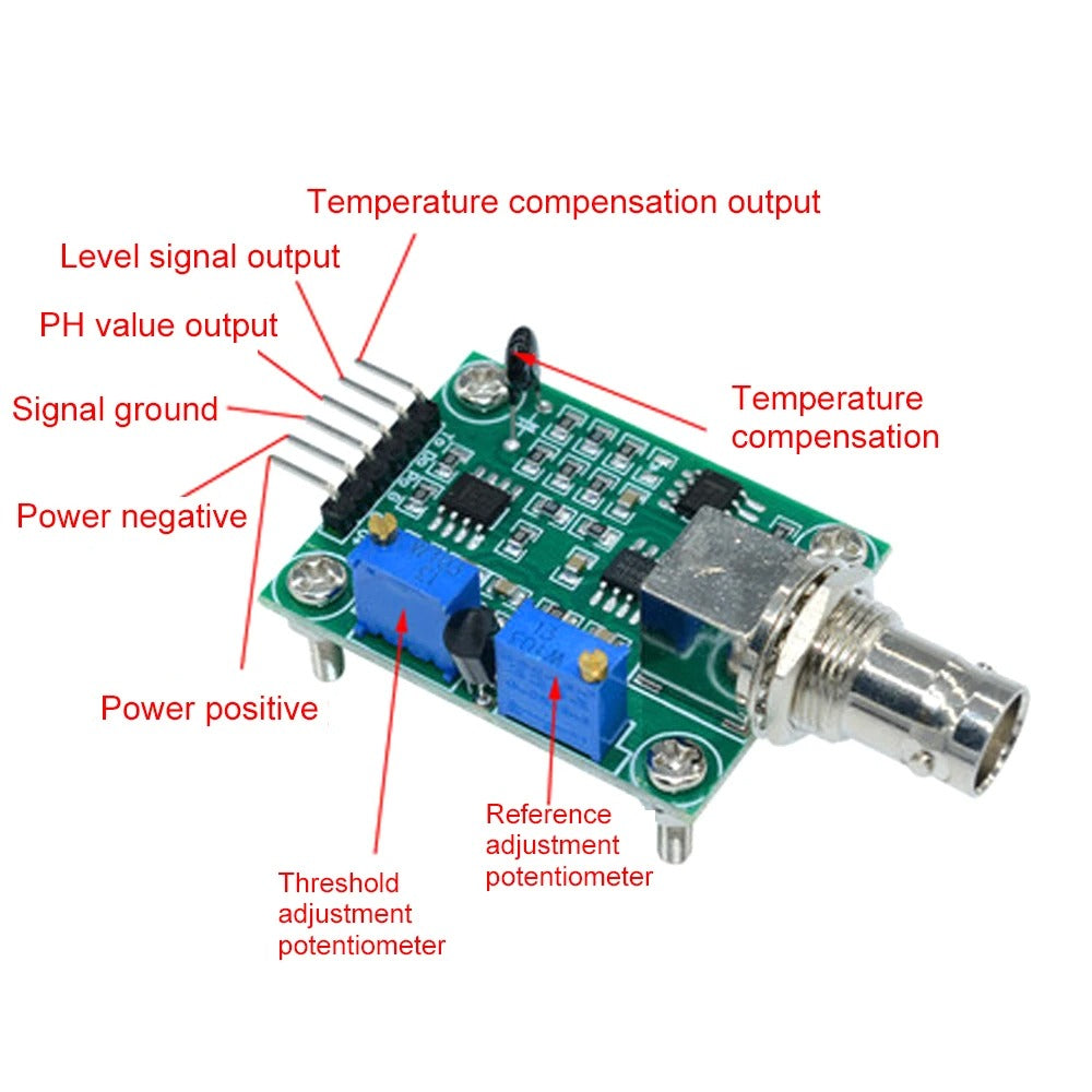 Liquid Ph Value Detection Regulator Sensor Module