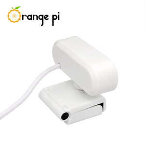On Demand Orange Pi 1080P Mini HD Camera 360 Horizontal Rotation with USB Interface Analogue Microphones,Compatible with Win XP/7/8/10 iOS