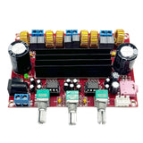 Copy Xh-m139 Tpa3116d2 2x 50w +100w 2.1 Channel Digital Subwoofer Power Amplifier Board Tpa3116*2 3 Channels Dc 12-24v