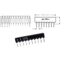 SIL 470R Resistor Pack 7 Resistor 10 pin 470 Ω