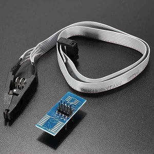 Soic8 Sop8 Test Clip For Eeprom 93cxx 25cxx 24cxx In Circuit Programming