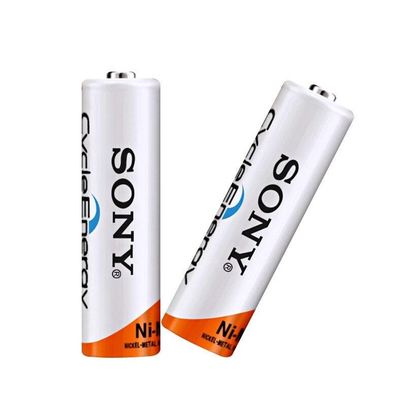 Clone 2 Pcs Sony Ni-mh Aa 1.2v 500mah To 1000mah Rechargeable Battery