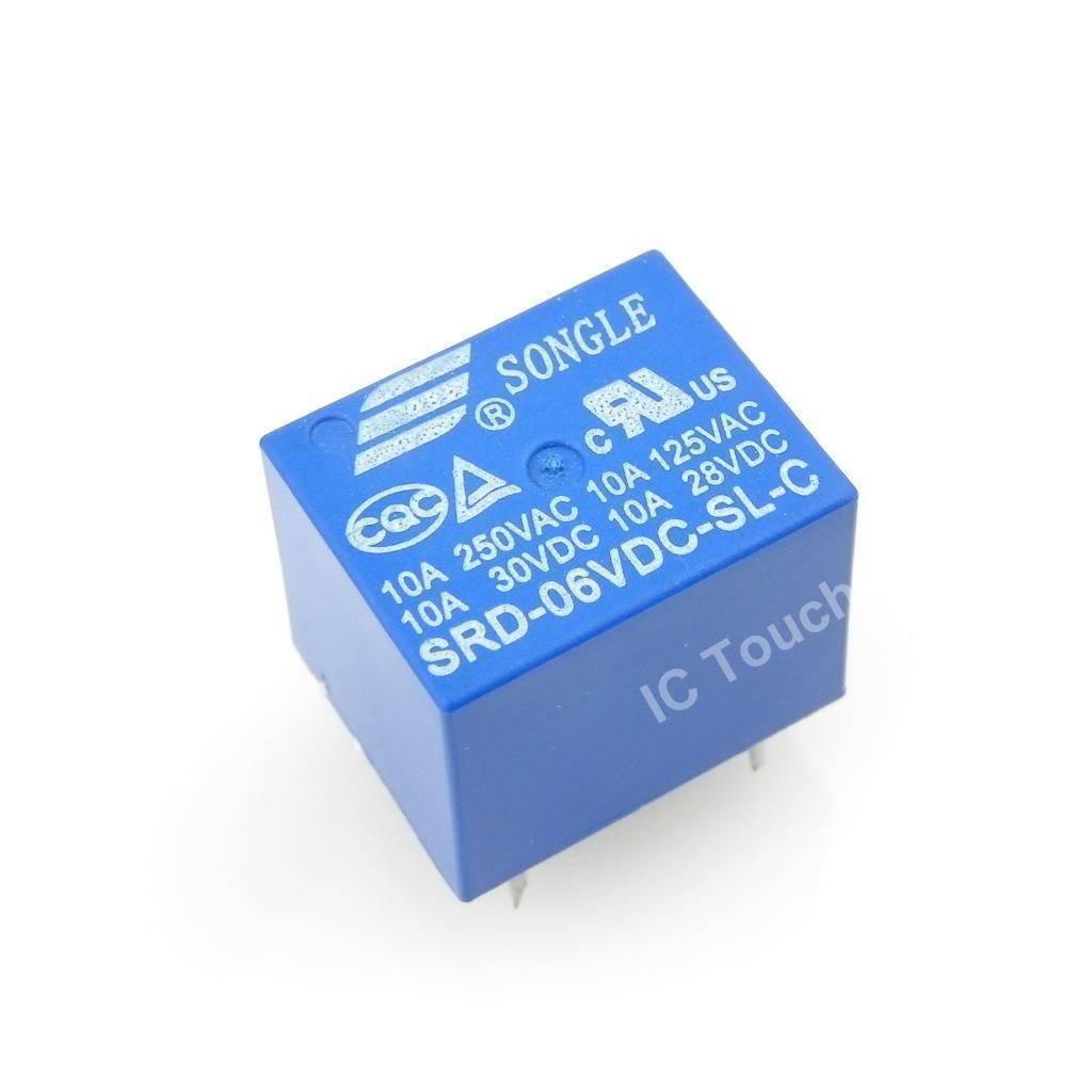 Spdt 5v Dc Or 6v Dc Relay