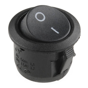 Kcd-107 Spst Round Rocker Switch Button
