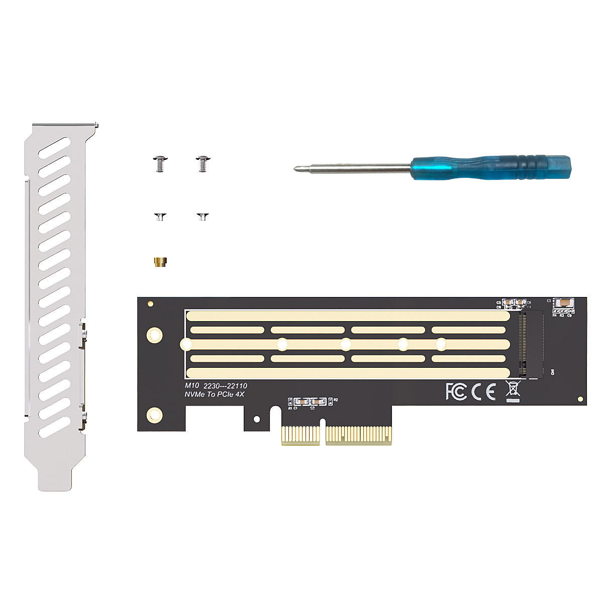 SSD M.2 NVMe to PCIe PCI-E 4.0 x4 x8 x16 high-speed expansion adapter card