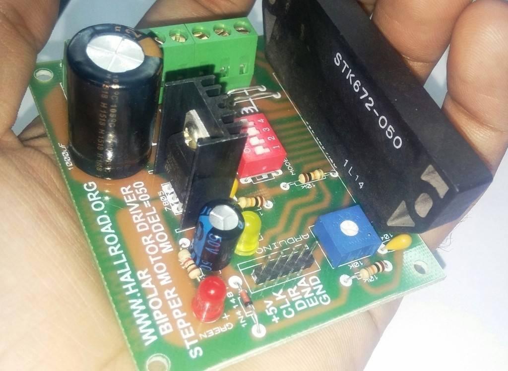 Sine Wave Stk672-050 3amp Unipolar 6 Wires Stepper Motor Driver