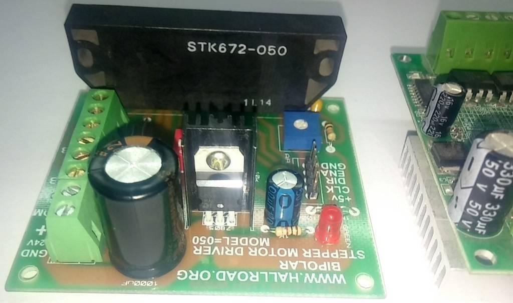 Sine Wave Stk672-050 3amp Unipolar 6 Wires Stepper Motor Driver