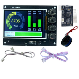 STM Sinewave Inverter Drive Module (Grid Sharig) + CT + 3.5" TFT Display + Cable