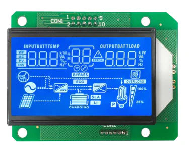 STM Sinewave Inverter Drive Module (Grid Sharing) + CT + Hybrid Style Display Board IDM-7