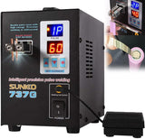 SUNKKO 737G Spot Welder Double Pulse Precision Welding Machine for 18650 Lithium Battery Welding 1.5KW Spot Welder