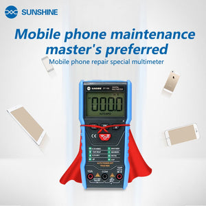 SUNSHINE DT-19N Mini Smart Digital Multimeter | Compact & Accurate