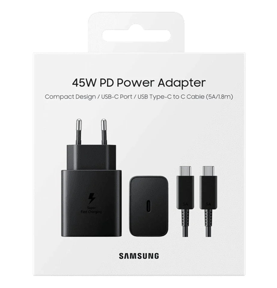 Samsung 45w Pd Adapter With Type c To Type c Cable HIGH Copy