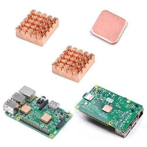 Self Adhesive Pure Copper Heat Sink For Raspberry Pi 3 Pi 3 B+