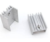 Silver Aluminium To 220 Heat Sink