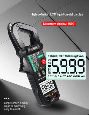 Solar Meter WinAPEX 8204 Digital Clamp Meter AC Ampare DC Ampare Meter Clamp meter