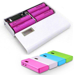 Solderless Lcd Display Dual Usb Diy Power Bank Module