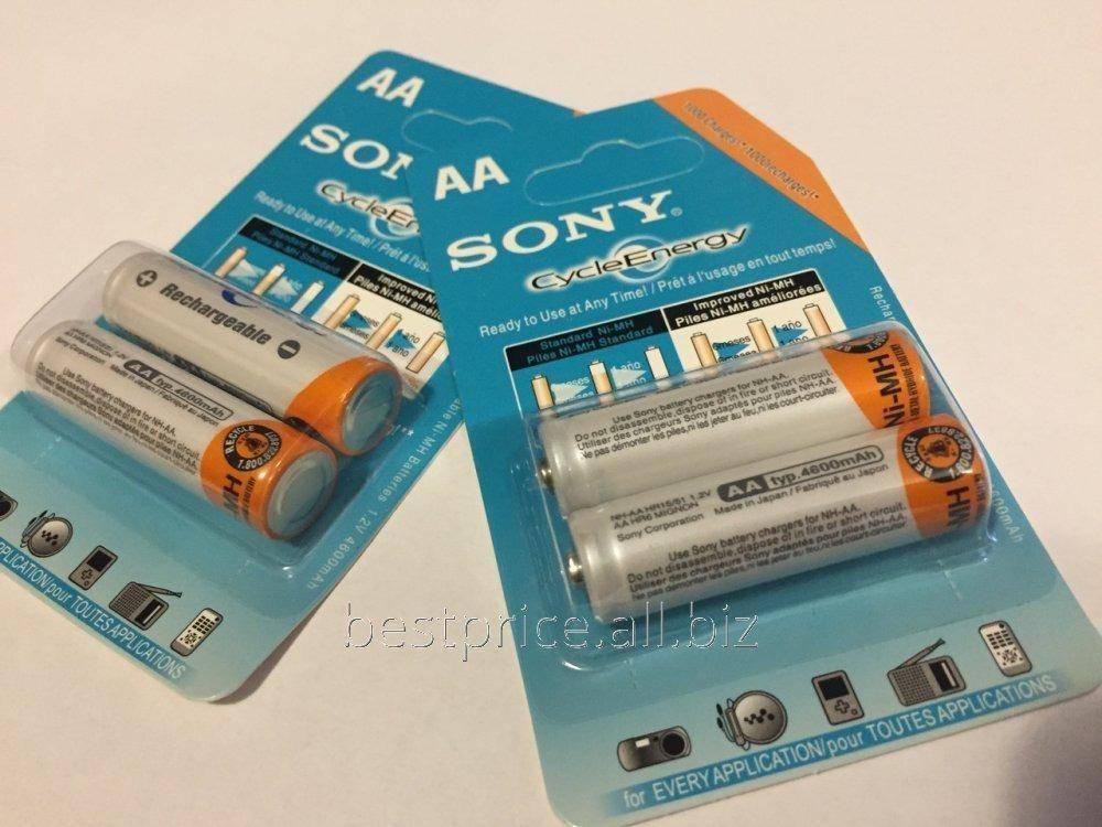Clone 2 Pcs Sony Ni-mh Aa 1.2v 500mah To 1000mah Rechargeable Battery