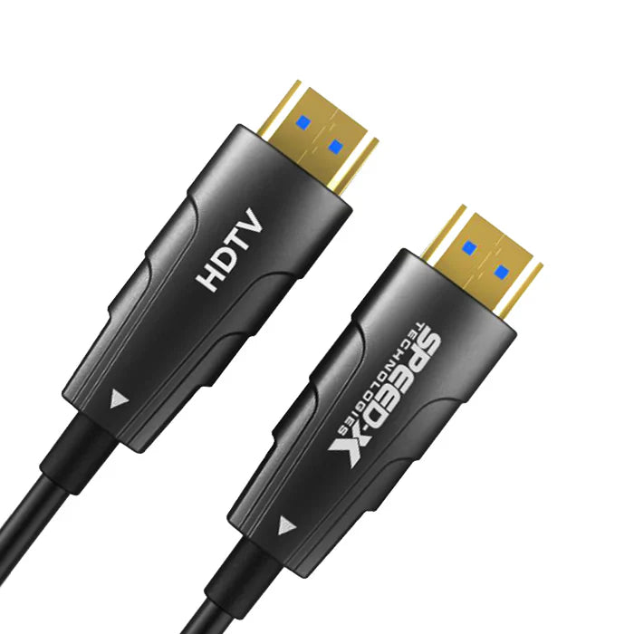15 Meter Speed-x Fiber Hdmi Cable | 2.0/2.1 Aoc (active Optical Cable) 30awg Copper | 4k & 8k Uhd Support