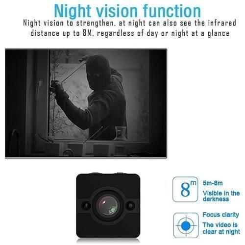 Spy Dvr 1080p Waterproof Camcorder Hd Mini Camera Sq12