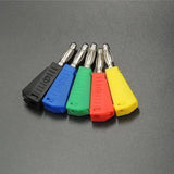 Yellow Stackable 4mm Banana Plugs Jacks Connector