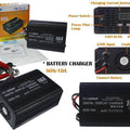 Suoer 10a 6v 12v Automatic Adaptive Digital Display Fast Battery Charger
