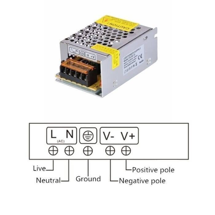 Switching Power Supply Smps 12v 5a