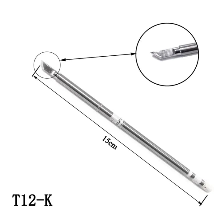 T12 k Type Solder Iron Tips for Hakko FX951 BAKON 950D And T12 Soldering Station