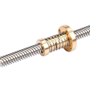 T8 Anti Backlash Spring Loaded Nut For Cnc 8mm Threaded Rod Lead Screw