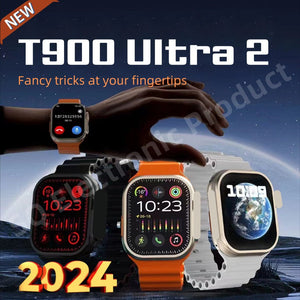 Newest 2024 T900 Ultra 2 Smartwatch 2.09 Inches Large Screen Long Standby Time Brightness Display