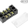 TB-1503L - 3 Terminal 600V 15A 3P Terminal Block Connector