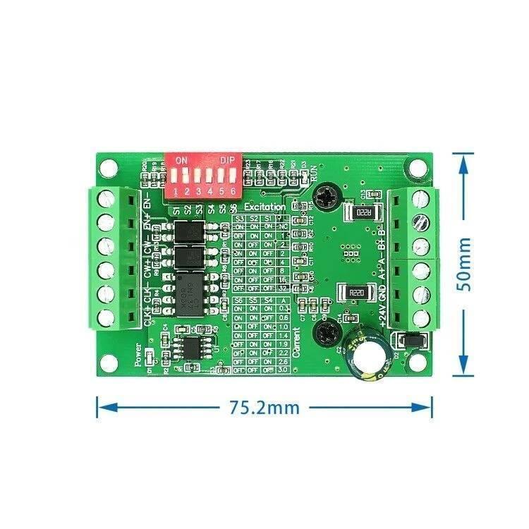 Tb6560 3a Stepper Motor Driver Module Cnc Single Axis Controller Module