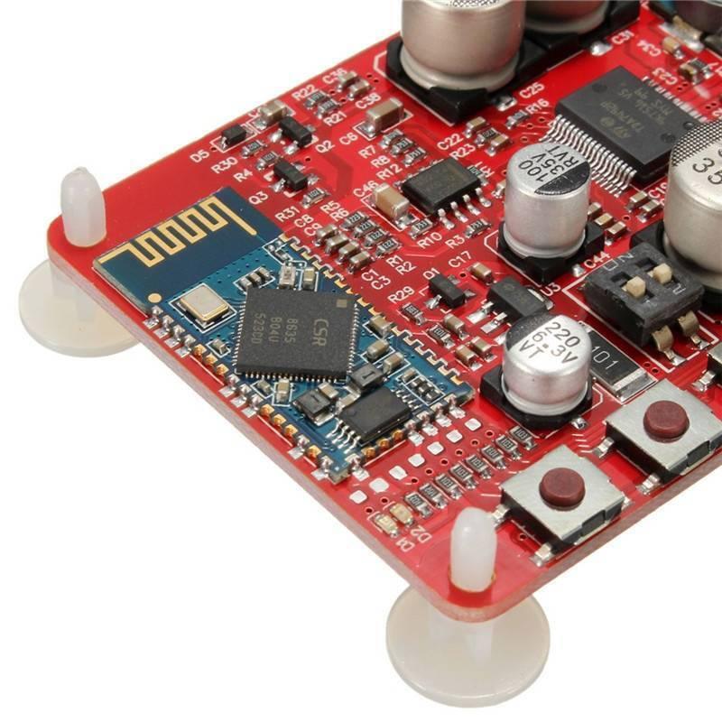 Tda7492 12v 24v 50w + 50w Wireless Bluetooth 4.0 Audio Receiver Board 2x50w Digital Amplifier Module