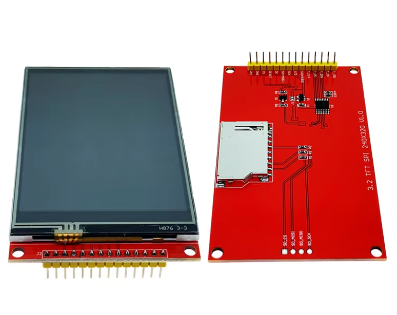 3.2 Inch Tft Lcd Screen Display Spi Module With Touch Panel - 320x240 Rgb Ili9341 | Digilog.pk