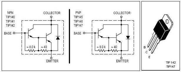 Tip147 Pnp Darlington Transistor