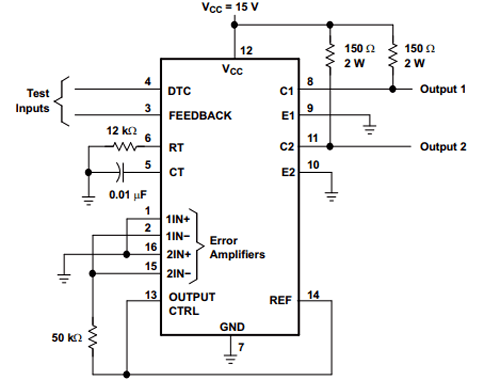 Tl494 Tl494c Sop-16 Pwm Controller