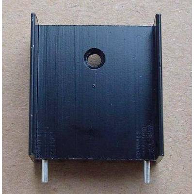 TO3P Black And Silver Heat Sink
