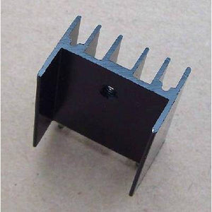 TO3P Black And Silver Heat Sink