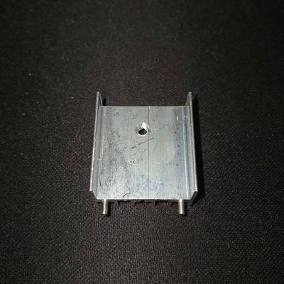 TO3P Black And Silver Heat Sink